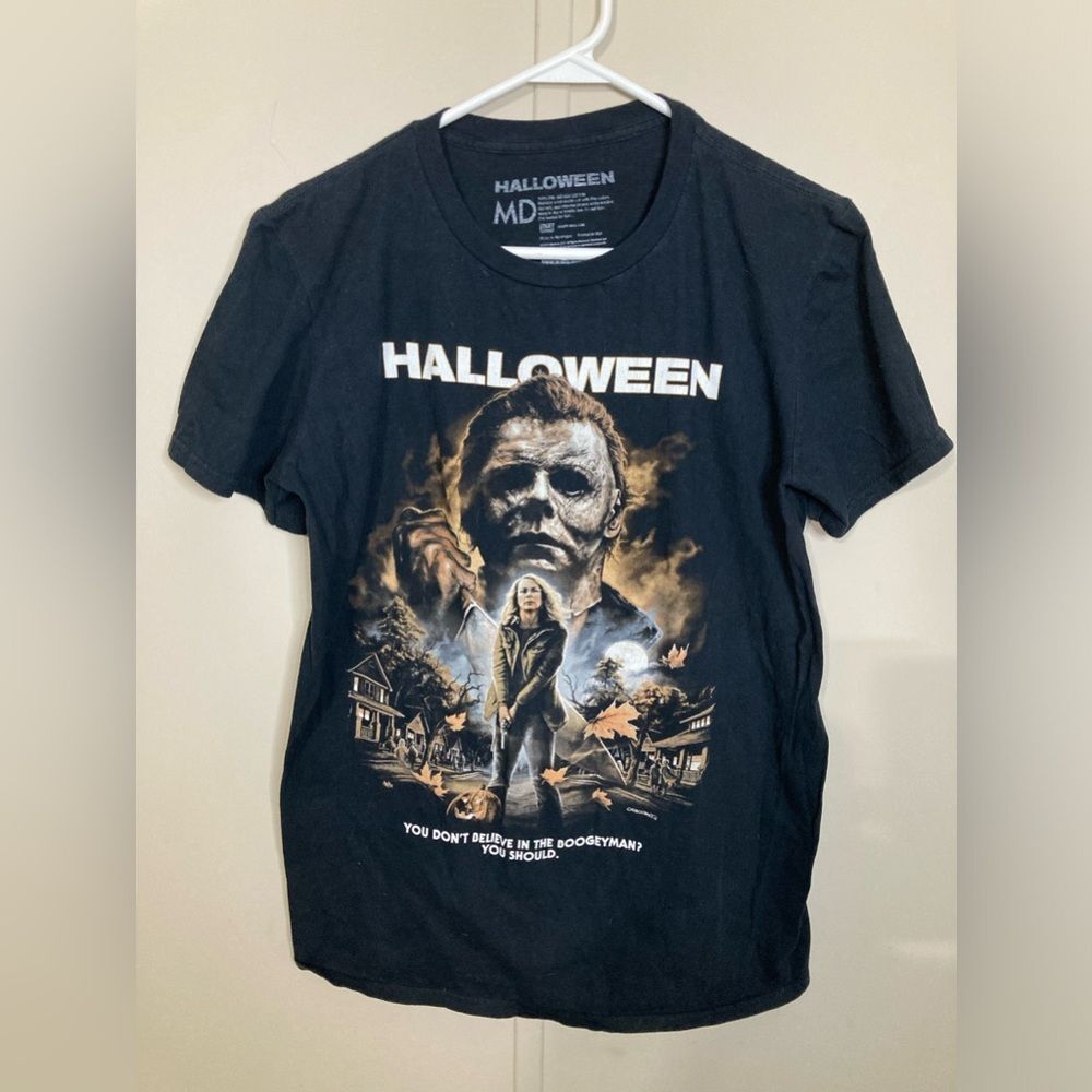 Fright Rags Halloween T Shirt Unisex M Limited Edition Black Michael Myers Tee